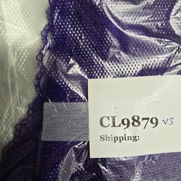 Vintage Victorias Secrets Tank Top Cami Size P Purple Lace Crop Whimsigoth Fairy - Picture 11 of 11